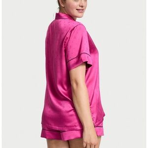 Victoria’s Secret Pink Satin Short Pajama Set